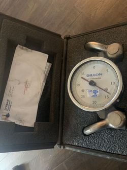 Dillon mechanical dynamometer 4000