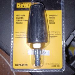 Dewalt Pressure Washer Turbo Spray Nozzle 4500 PSI