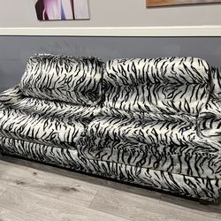 Re-Upholstered 6FT Sofa w/ Premium Fabric – Good Condition