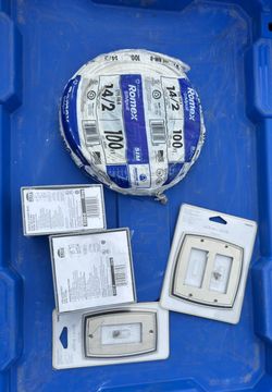 OBO electric wire 14/2 and metal box and cover construction Milwaukee Dewalt Makita Senco hitachi
