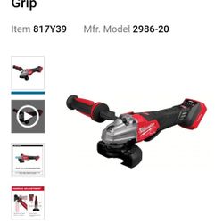 M18 Milwaukee Brushless 4 1/2-5" GRAINDER Model 2686-20