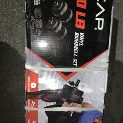 CAP 40lb Dumbbell Set
