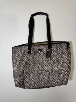 Coach Snake Print Nylon Bag