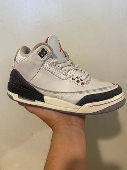 Jordan 3 Retro ‘White Cement Reimagined’ (2022) Youth Size : 7Y - Woman Size : 8 (BEATERS)