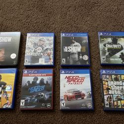 PS4 Disc Games - All Brand New (See Description)