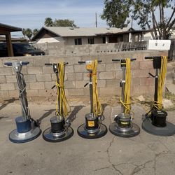 Floor Scrubber buffers