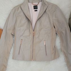 Leather Jacket and Jeans AX 