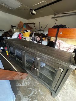 Black dresser
