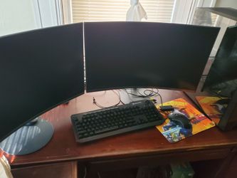 27" curved Samsung monitors