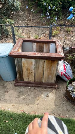 two garden boxes