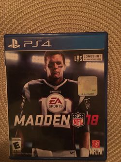 Sony PlayStation ps4 madden 18