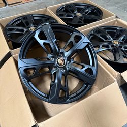 22" STAGGERED WHEELS FOR PORSCHE PANAMERA CAYENNE Turbo 4S GTS TAYCAN 22x9.5 22x11.5
