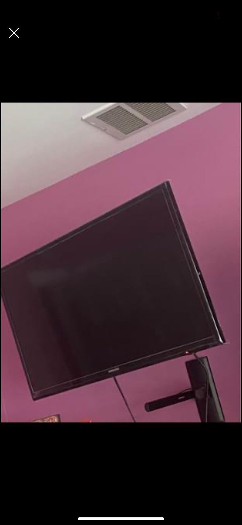 Samsung TV (32”) No Smart