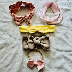 Baby Girl Headband Bows Bundle 