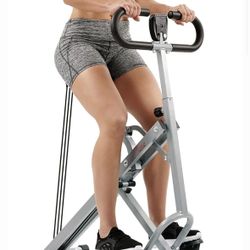 Row-N-Ride Squat Assist Trainer, Foldable & Easy Setup 
