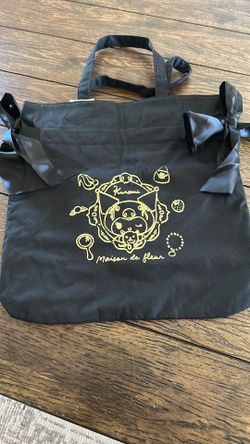 Kuromi Ribbon Tote Bag