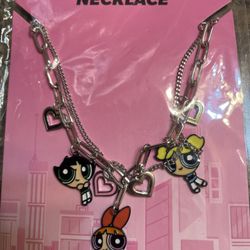 Power puff Girls Necklace