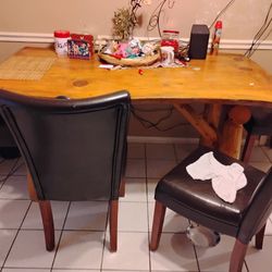 Wooden Kitchen Table With Chairs