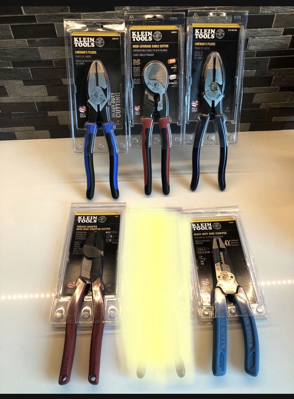 Klein Pliers Cutter New $25 Each $125 For All 