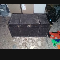 Wooden Chest 15$