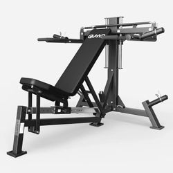 GMWD V7 Chest Press Machine, Bench Press Machine with Independent Arms, Adjustable Incline Decline Flat Bench for Chest, Home Gym Equipment