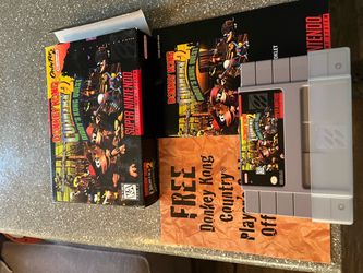 Donkey Kong Country 2 SNES Complete in Box