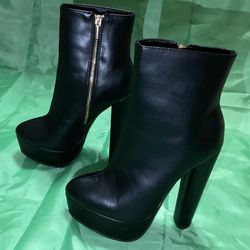 Black Platform Heels