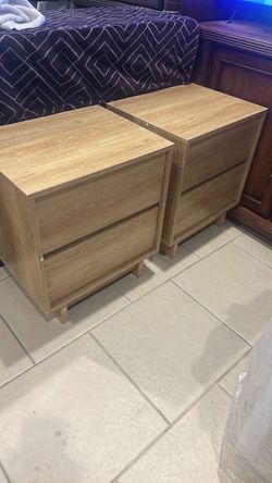 Night stands  new natural tone