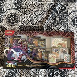 Pokemon TCG Paldean Fates Ex Premium Collection!