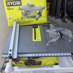 Ryobi 8in Table Saw 