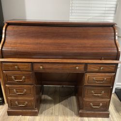 National Mt Airy Roll Top Desk