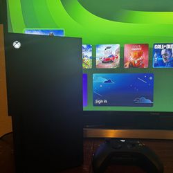Xbox Series X With Box