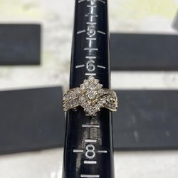 14k diamond ring 7.4g