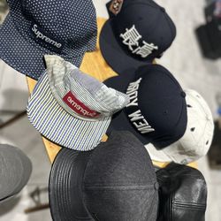 Assortment Of Supreme Hats 