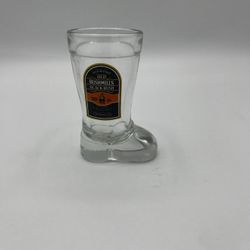 Bushmills Black Bush Irish Whiskey 3.25" Boot Shape Shotglass