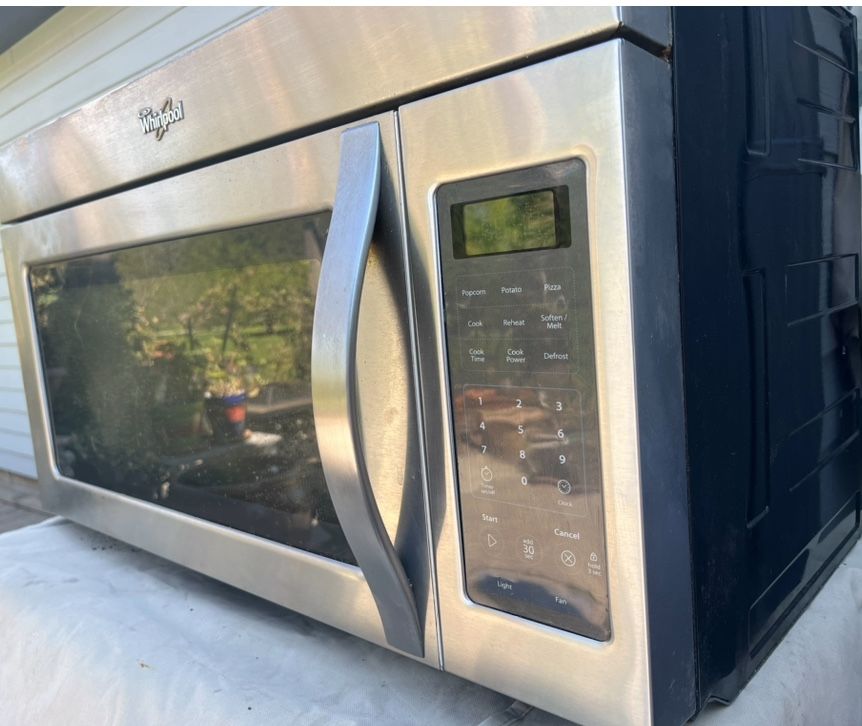 Over The Stove Whirlpool Microwave Oven