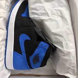 Jordan 1 Retro high OG, Royal Reimagined, size 9.5 (M)