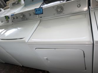 Maytag top load washer and electric dryer set working perfectly with 4 months warranty