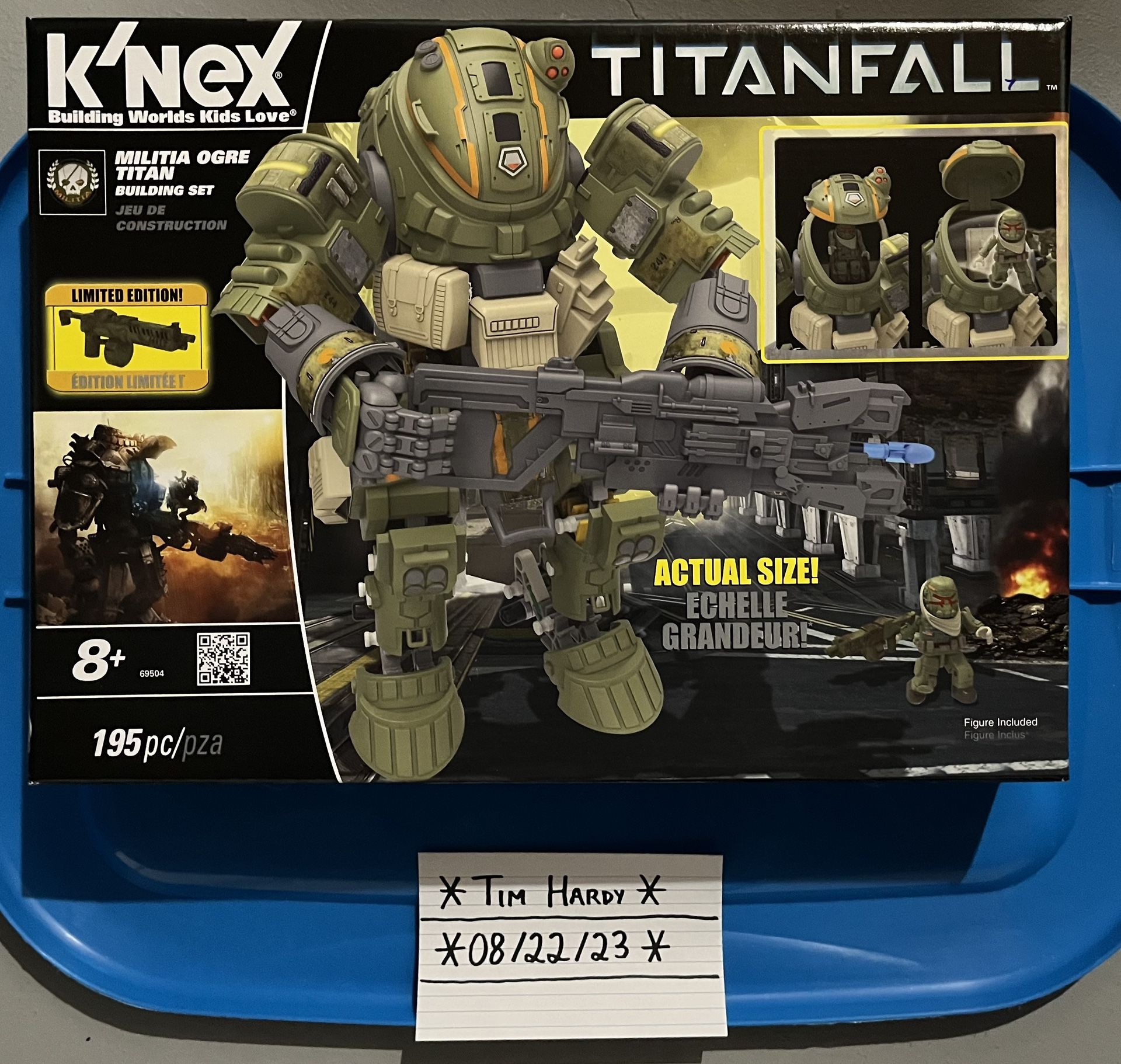 Titanfall Militia Ogre Titan K’Nex 195 Pieces #69504 BRAND NEW!
