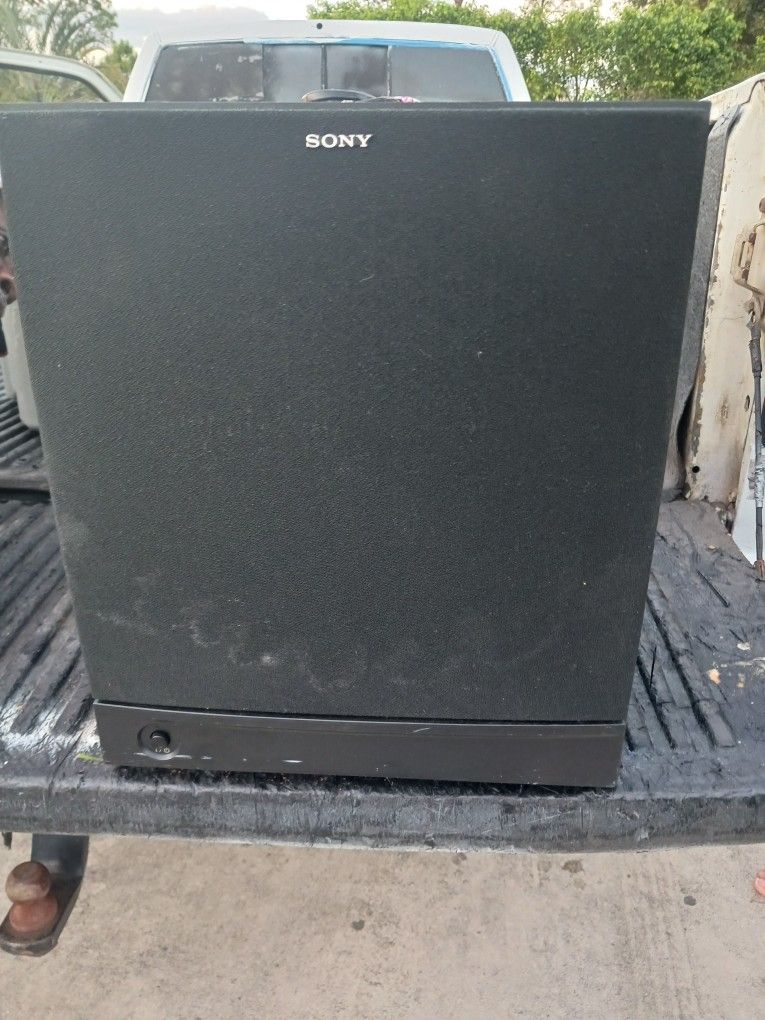 Ex Larg Sony Subwoofer 25 Firm Sounds Great Look My Post Alot Items Must Go Moving