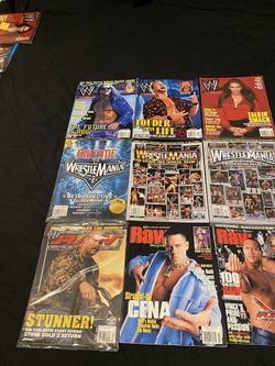 90s WWF Magazines