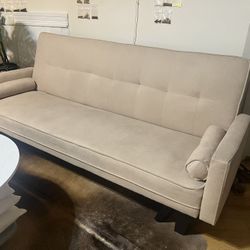 Beige Sofa Bed