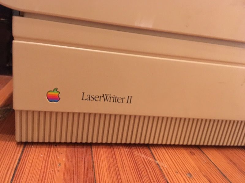 Vintage Apple LaserWriter II Printer