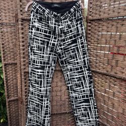 Amira Metallic Black Jeans - Waist 27” - Size 7