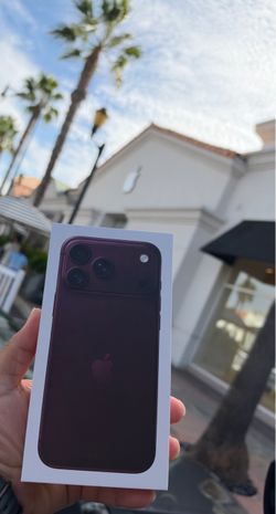 iPhone 18 Pro Max 256gb Factory Unlocked (BURGANDY)