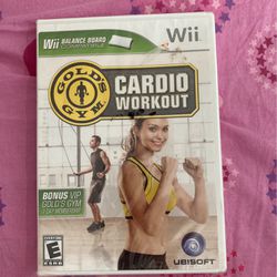 Gold’s Gym Cardio Workout Wii - NEW