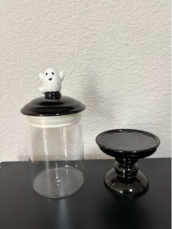 Halloween Ghost Candy Jar
