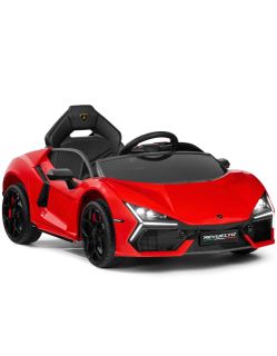 12V Kids Ride-On Car Lamborghini Revuelto w/ Remote