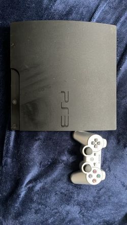PS3 console with games