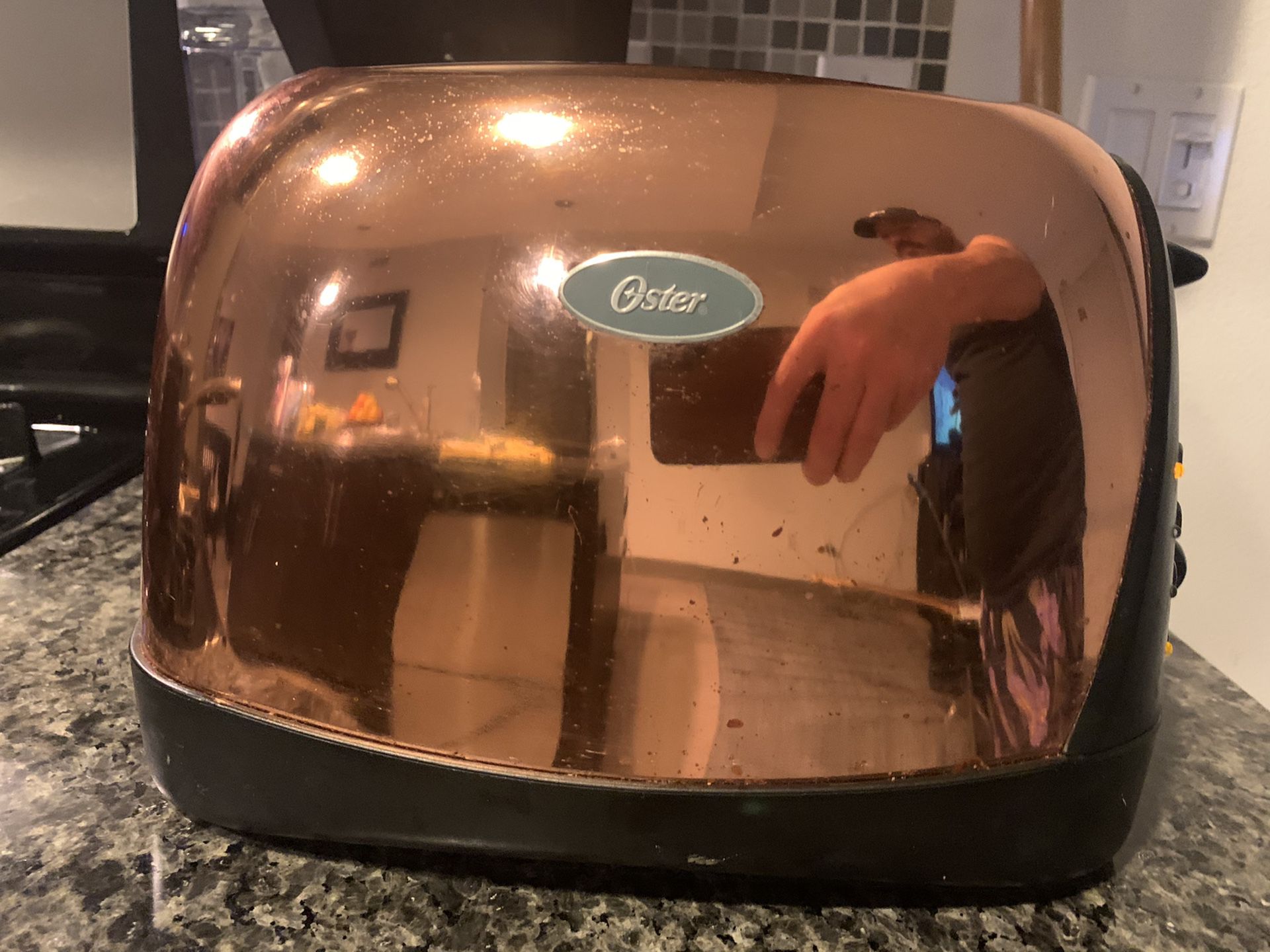 Rare Oster Copper Toaster